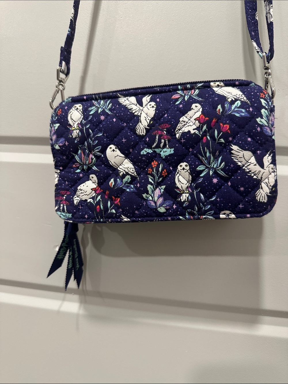 VERA BRADLEY RFID ALL IN ONE WRISTLET HARRY POTTER FORBIDDEN FOREST PRINT